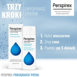 Perspirex Foot Lotion, antyperspirant do stóp, 100 ml