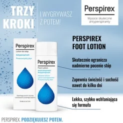 Perspirex Foot Lotion, antyperspirant do stóp, 100 ml