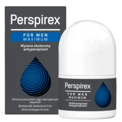 Perspirex for Men Maximum, antyperspirant dla mężczyzn w kulce, 20 ml