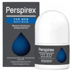 Perspirex for Men Maximum, antyperspirant dla mężczyzn w kulce, 20 ml