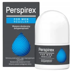 Perspirex for Men Regular, antypersiprant dla mężczyzn, 20 ml