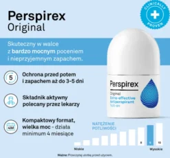 Perspirex Original, antyperspirant roll-on, 20 ml
