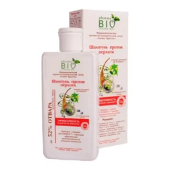 Pharma Bio Laboratory, bio szampon przeciwłupieżowy na bazie wyciągu z łopianu, 200 ml