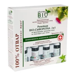 Pharma Bio Laboratory, serum łopianowe 2w1 przeciw wypadaniu włosów, 7 x 10 ml