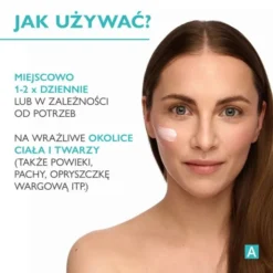 Pharmaceris A Corneo-Sensilium, Dermo-naprawczy krem regenerujący do twarzy i ciała dla dorosłych, dzieci i niemowląt, 75 ml