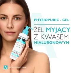 Pharmaceris A Physiopuric - gel, żel myjący z kwasem hialuronowym do twarzy i okolic oczu, 190 ml