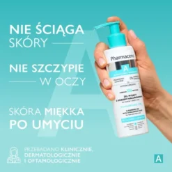 Pharmaceris A Physiopuric - gel, żel myjący z kwasem hialuronowym do twarzy i okolic oczu, 190 ml