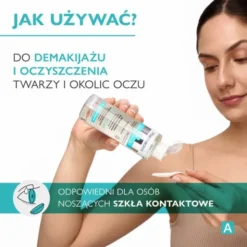 Pharmaceris A Prebio-Sensilique, prebiotyczna woda micelarna do nadwrażliwej skóry twarzy i okolic oczu, 200ml