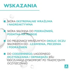 Pharmaceris A Prebio-Sensilique, prebiotyczna woda micelarna do nadwrażliwej skóry twarzy i okolic oczu, 200ml