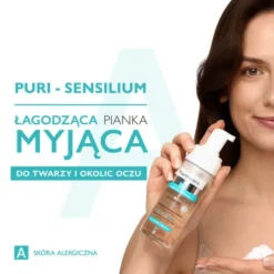 Pharmaceris A Puri-Sensilium, łagodząca pianka myjąca do twarzy i okolic oczu, 150 ml