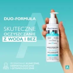Pharmaceris A Puri-Sensimil, kremowa emulsja myjąca do twarzy i okolic oczu, 190 ml