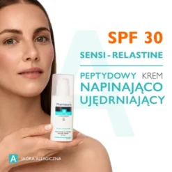 Pharmaceris A Sensi-Relastine, peptydowy krem napinająco-ujędrniający, SPF 30, 50 ml