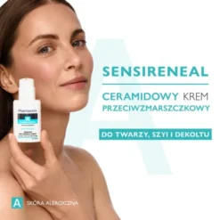 Pharmaceris A Sensireneal, ceramidowy krem przeciwzmarszczkowy do twarzy, szyi i dekoltu, 30 ml