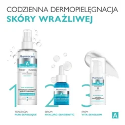 Pharmaceris A Vita-Sensilium, lekki krem głęboko nawilżający, SPF 30, 50 ml