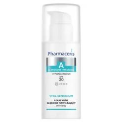 Pharmaceris A Vita-Sensilium, lekki krem głęboko nawilżający, SPF 30, 50 ml