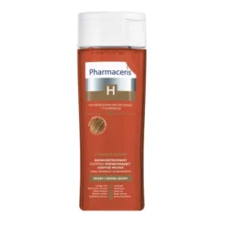 Pharmaceris H Keratineum, skoncentrowany szampon wzmacniający łodygę włosa, włosy osłabione i przerzedzone, 250 ml