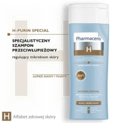 Pharmaceris H-Purin Special, specjalistyczny szampon przeciwłupieżowy, łupież suchy i tłusty, 250 ml