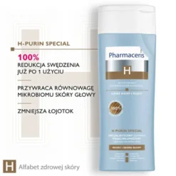 Pharmaceris H-Purin Special, specjalistyczny szampon przeciwłupieżowy, łupież suchy i tłusty, 250 ml
