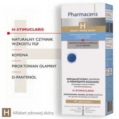 Pharmaceris H-Stimuclaris, specjalistyczny szampon stymulujący wzrost włosów i przeciwłupieżowy, 250 ml