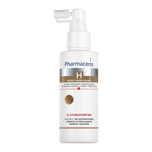 Pharmaceris H-Stimuforten, wcierka, preparat do intensywnej kuracji stymulującej wzrost włosów, 125 ml