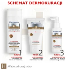 Pharmaceris H Stimupeel, trychologiczny peeling enzymatyczny do skóry głowy, 125 ml