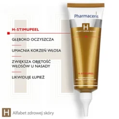 Pharmaceris H Stimupeel, trychologiczny peeling enzymatyczny do skóry głowy, 125 ml