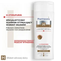 Pharmaceris H Stimupurin, specjalistyczny szampon stymulujący wzrost włosów, 250 ml