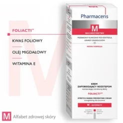 Pharmaceris M Foliacti, krem zapobiegający rozstępom, 150 ml