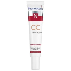 Pharmaceris N Capilar-Tone, krem tonujący CC, SPF 30, skóra naczynkowa i nadreaktywna, 40 ml