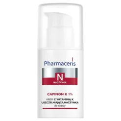 Pharmaceris N Capinon K 1%, krem z witaminą K uszczelniającą naczynka, 30 ml