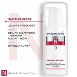 Pharmaceris N Magni-Capilaril, aktywny krem przeciwzmarszczkowy, SPF 10, 50 ml