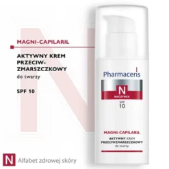 Pharmaceris N Magni-Capilaril, aktywny krem przeciwzmarszczkowy, SPF 10, 50 ml