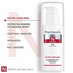 Pharmaceris N Nutri-Capilaril, intensywny krem odżywczy, 50 ml