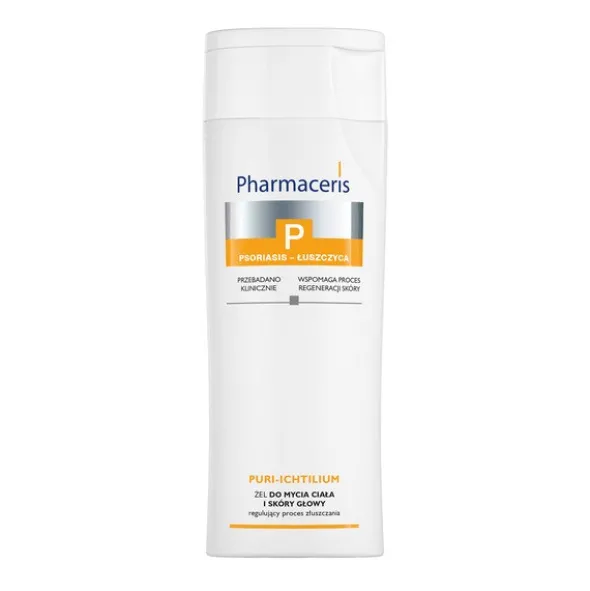 Pharmaceris P Puri-Ichtilium, żel do mycia ciała i skóry głowy, 250 ml