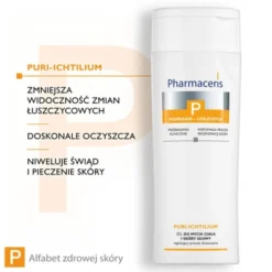 Pharmaceris P Puri-Ichtilium, żel do mycia ciała i skóry głowy, 250 ml