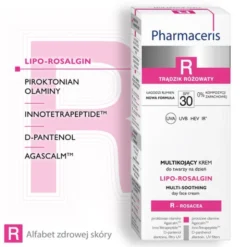 Pharmaceris R Lipo-Rosalgin, multikojący krem do twarzy na dzień SPF 30, 30 ml