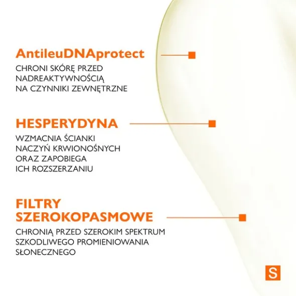 Pharmaceris S Capilar Protect, krem ochronny dla skóry naczynkowej i z trądzikiem różowatym SPF 50+, 50 ml