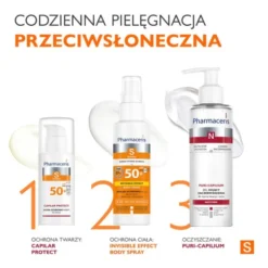Pharmaceris S Capilar Protect, krem ochronny dla skóry naczynkowej i z trądzikiem różowatym SPF 50+, 50 ml