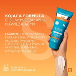 Pharmaceris S Cica Sensitive, kojąco-regenerujący balsam po opalaniu, 200 ml