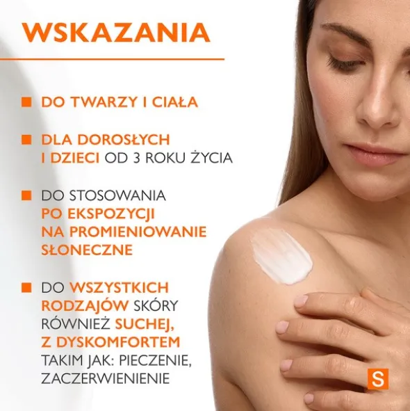 Pharmaceris S Cica Sensitive, kojąco-regenerujący balsam po opalaniu, 200 ml