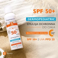 Pharmaceris S, emulsja ochronna dla niemowląt i dzieci SPF50+, 150 ml