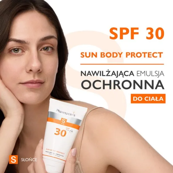Pharmaceris S, nawilżająca emulsja ochronna do ciała, SPF 30, 150 ml