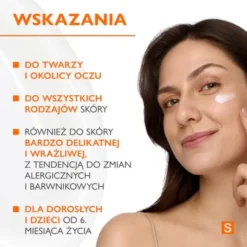 Pharmaceris S SPECTRUM PROTECT, krem o szerokopasmowej ochronie do twarzy i okolic oczu SPF 50+, 50 ml