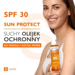 Pharmaceris S, suchy olejek ochronny do ciała, SPF 30, 200 ml