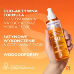 Pharmaceris S, suchy olejek ochronny do ciała, SPF 30, 200 ml