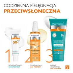 Pharmaceris S, suchy olejek ochronny do ciała, SPF 30, 200 ml