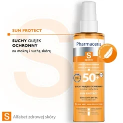 Pharmaceris S, suchy olejek ochronny do ciała SPF 50+, 200 ml