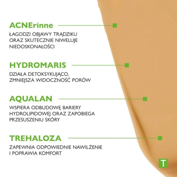 Pharmaceris T Acne Matt Tone, krem BB przeciwtrądzikowy, 02 natural, 30 ml