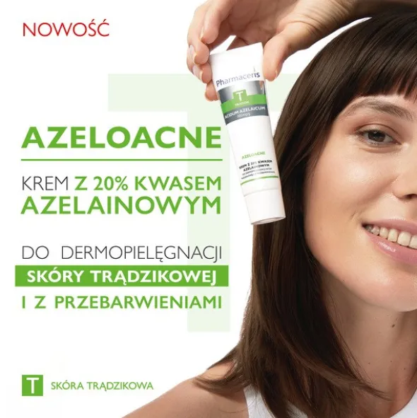 Pharmaceris T Azeloacne, krem z 20% kwasem azelainowym, 25 ml