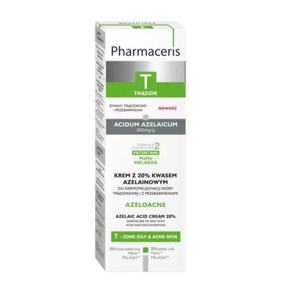 Pharmaceris T Azeloacne, krem z 20% kwasem azelainowym, 25 ml